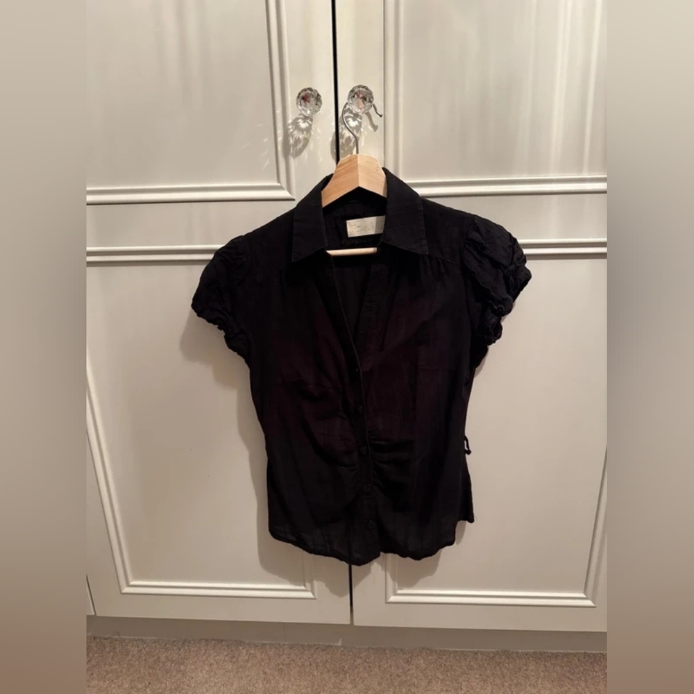 Elegant Black Women's Top